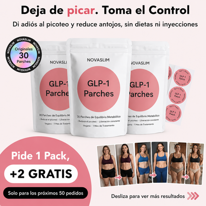 Parches GLP-1 Para La Perdida De Peso / Oferta 2x1