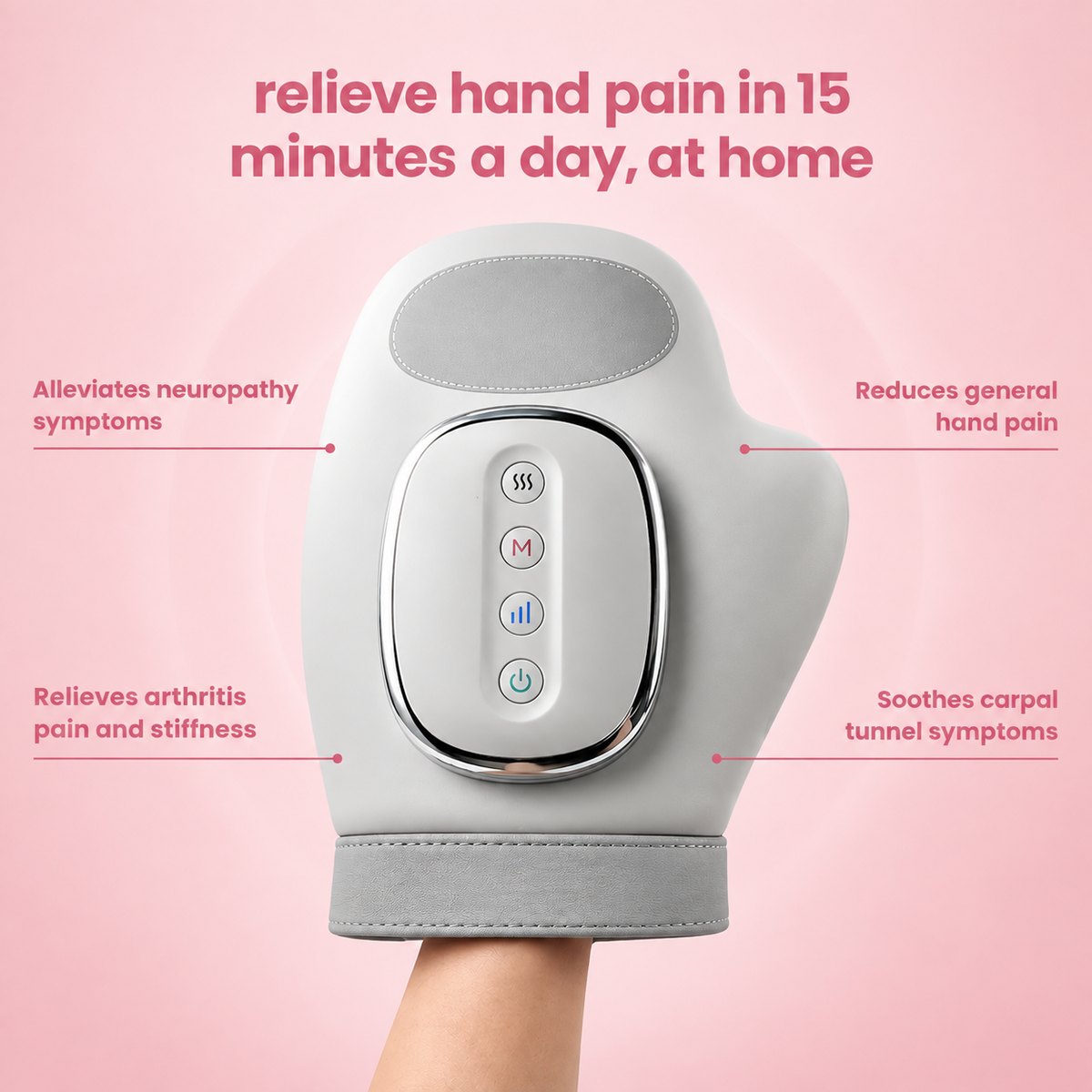 NovaRelief™ 3-1 Hand Massager